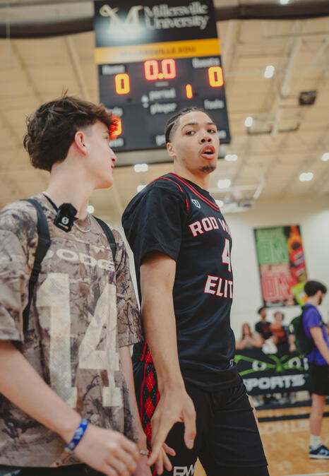 Colin Allen (thatiscolin) with Tyran Stokes Colin Allen also known as thatiscolin pictured with basketball player Tyran Stokes during a sports related appearance